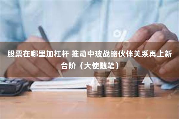 股票在哪里加杠杆 推动中玻战略伙伴关系再上新台阶（大使随笔）
