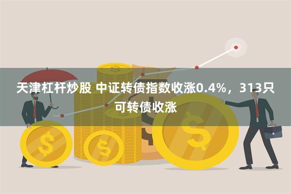 天津杠杆炒股 中证转债指数收涨0.4%，313只可转债收涨