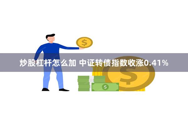炒股杠杆怎么加 中证转债指数收涨0.41%