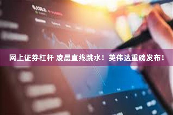 网上证劵杠杆 凌晨直线跳水！英伟达重磅发布！