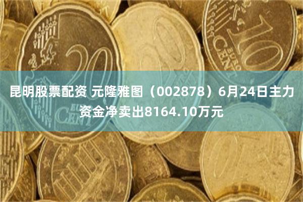 昆明股票配资 元隆雅图（002878）6月24日主力资金净卖出8164.10万元