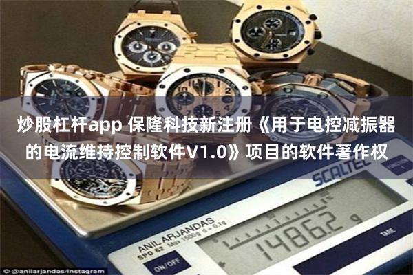炒股杠杆app 保隆科技新注册《用于电控减振器的电流维持控制软件V1.0》项目的软件著作权