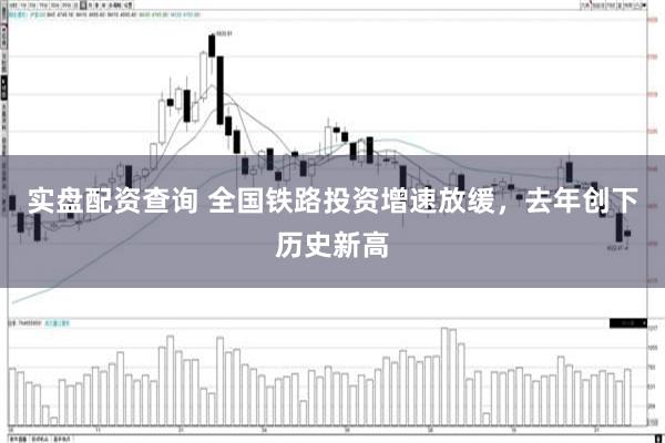 实盘配资查询 全国铁路投资增速放缓，去年创下历史新高