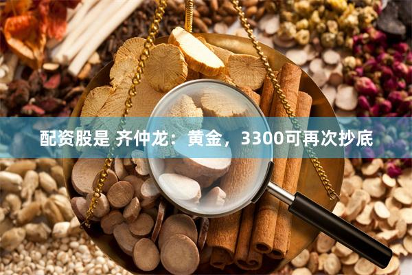 配资股是 齐仲龙：黄金，3300可再次抄底