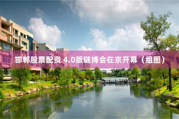 邯郸股票配资 4.0版链博会在京开幕（组图）