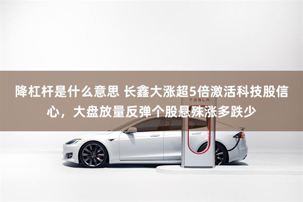 降杠杆是什么意思 长鑫大涨超5倍激活科技股信心，大盘放量反弹个股悬殊涨多跌少