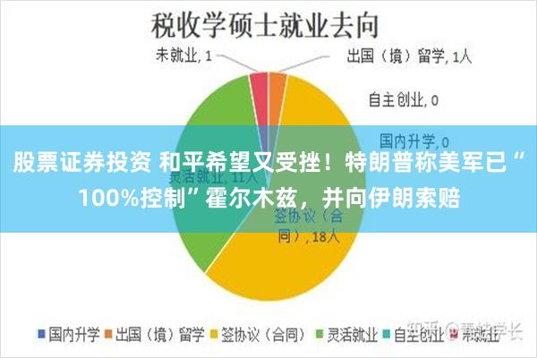股票证券投资 和平希望又受挫！特朗普称美军已“100%控制”霍尔木兹，并向伊朗索赔