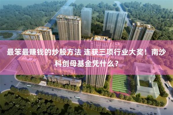 最笨最赚钱的炒股方法 连获三项行业大奖！南沙科创母基金凭什么？