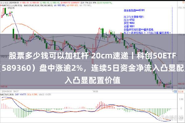 股票多少钱可以加杠杆 20cm速递丨科创50ETF国泰（589360）盘中涨逾2%，连续5日资金净流入凸显配置价值